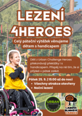 Charitativní lezení pro Urban HEROES