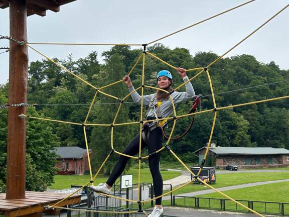 Lanové bludiště Landek