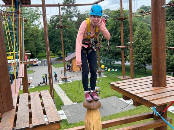 Lanové bludiště Landek